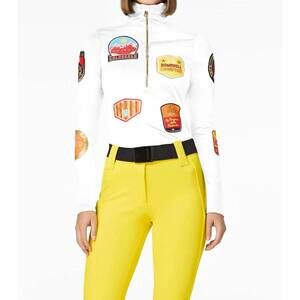 NEW GOLDBERGH women's triumph ski pully top in white